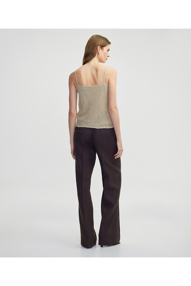 Nakışlı ve ajurlu triko - 6