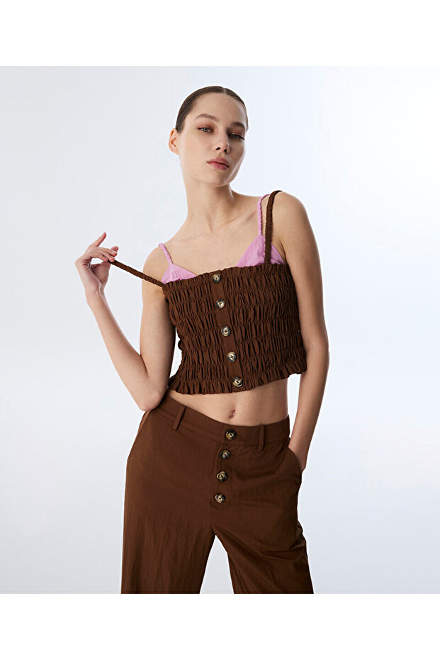 ÇİFT PARÇA GÖRÜNÜM BLUZ - 1