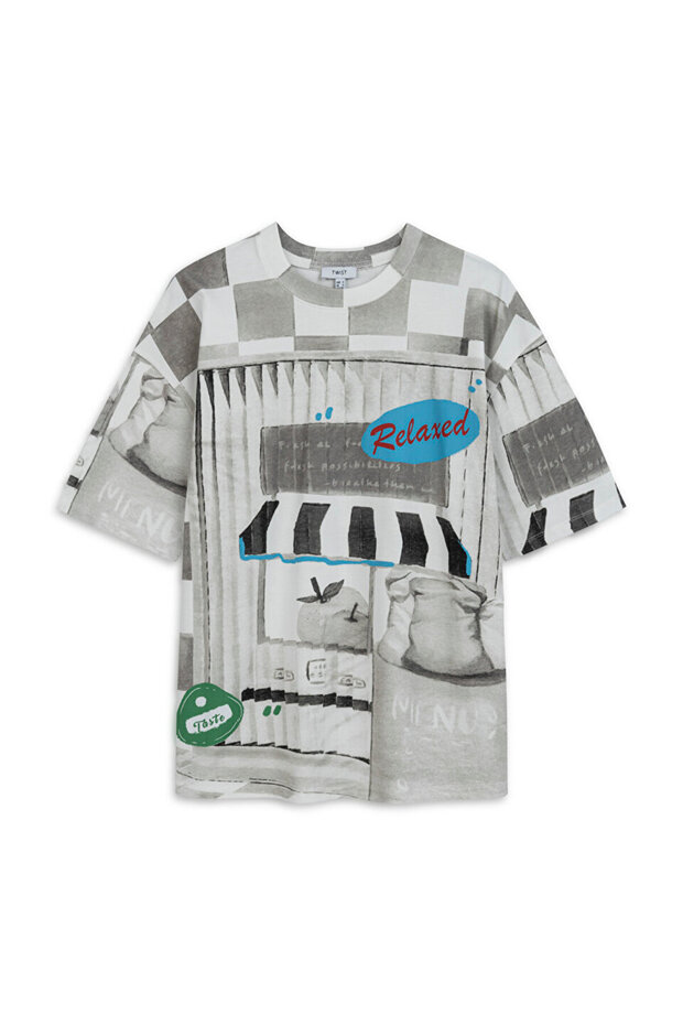 GÖRSEL BASKILI T-SHIRT - 3