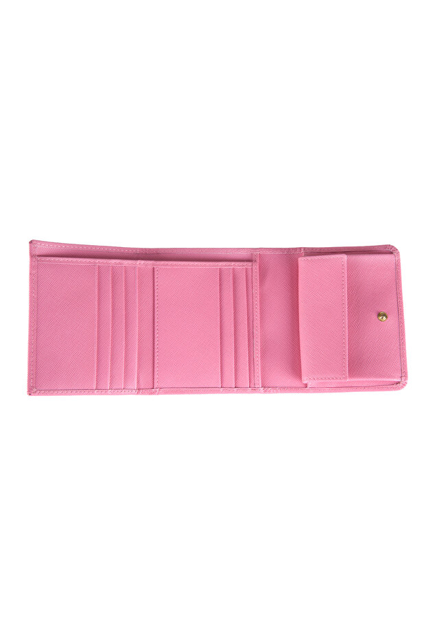 Kadın Pudra Deri Cüzdan - 3