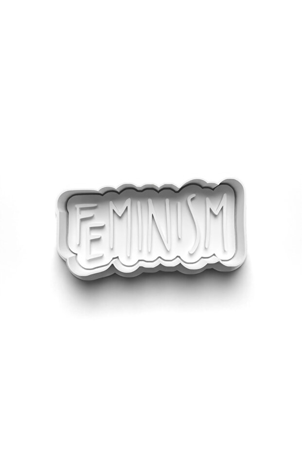 Feminism Cookie Cutter and Stamp 3D-0654_1