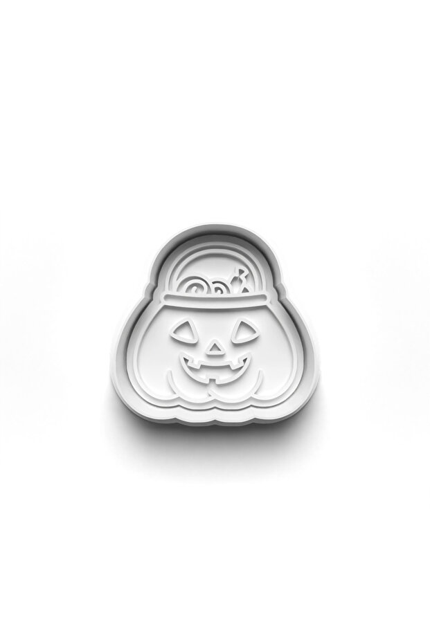 Halloween Trick or Treat Cookie Cutter and Stamper 3D-0698_4