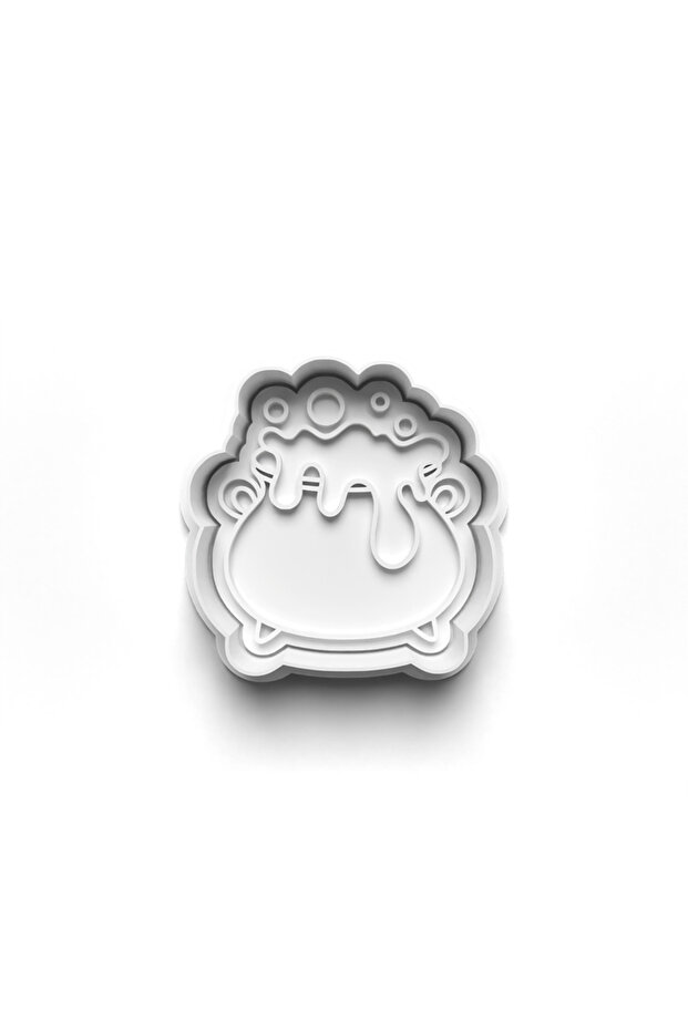 Halloween Holloween Witch Cooky Cutter and Stamper 3D-0691_2