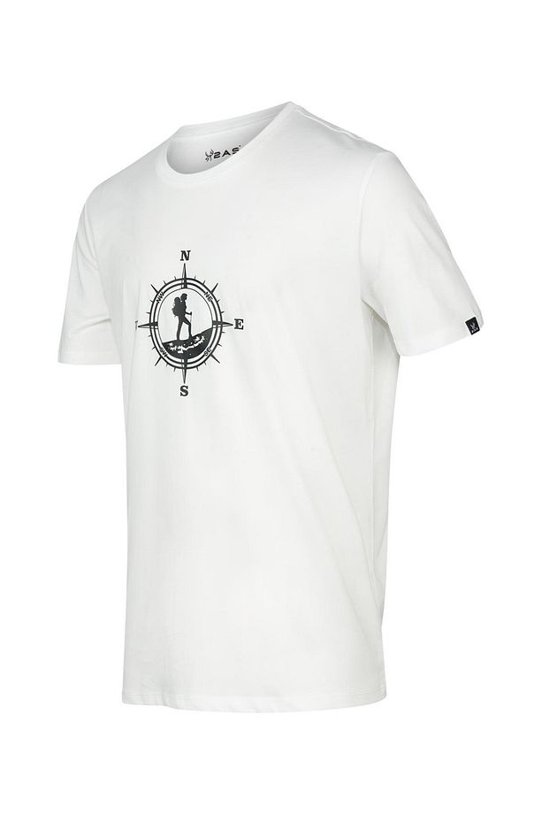 Alex Baskılı Erkek Sıfır Yaka T-Shirt - 2