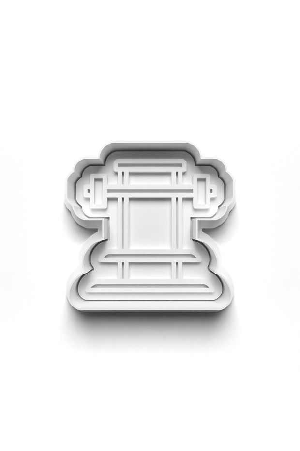 Gym Cooky Cutter and Stamper 3D-0266_2