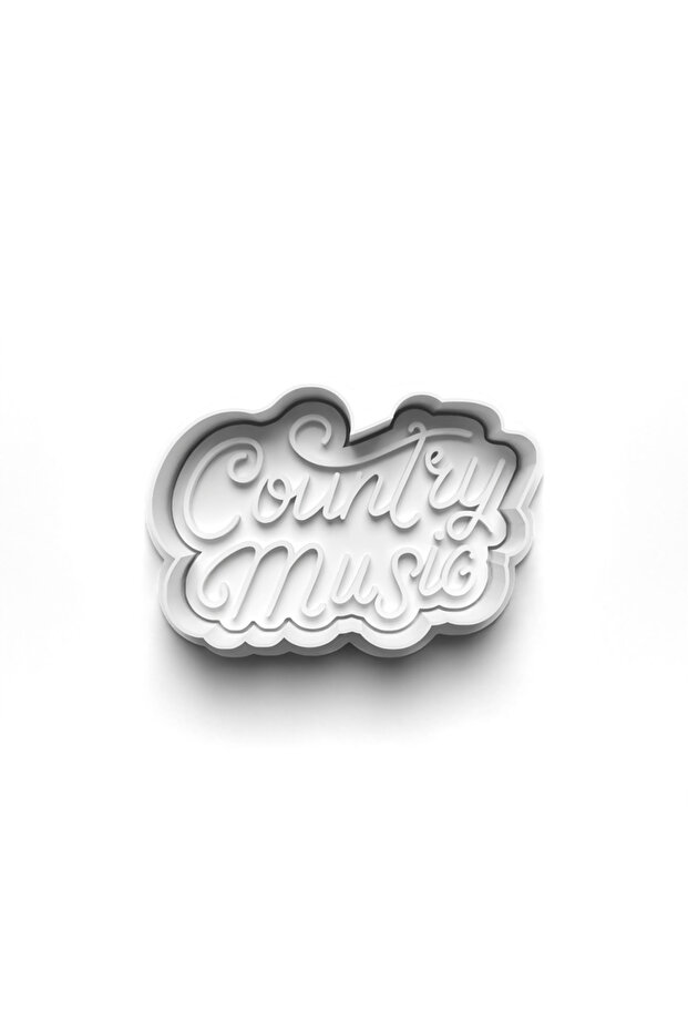 Country Music Cooky Cutter and Stamper 3D-0599_1