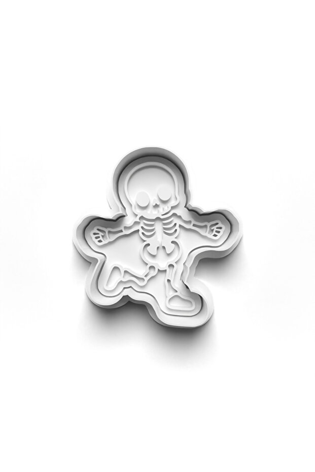 Halloween Halloween Skeleton Cooky Cutter and Stamper 3D-0693_2