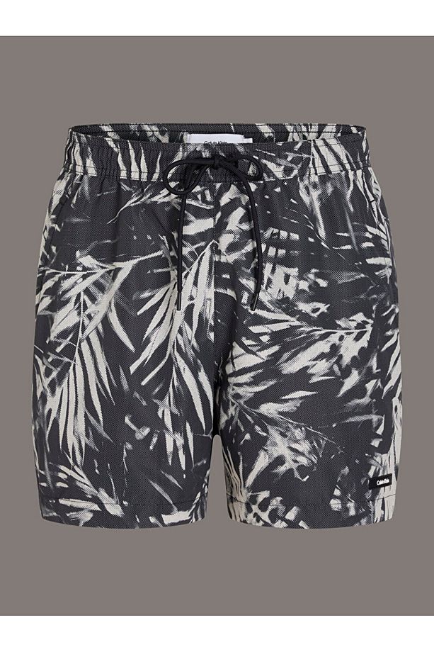 Medium Drawstring Swim Shorts - CK Essentials - 1