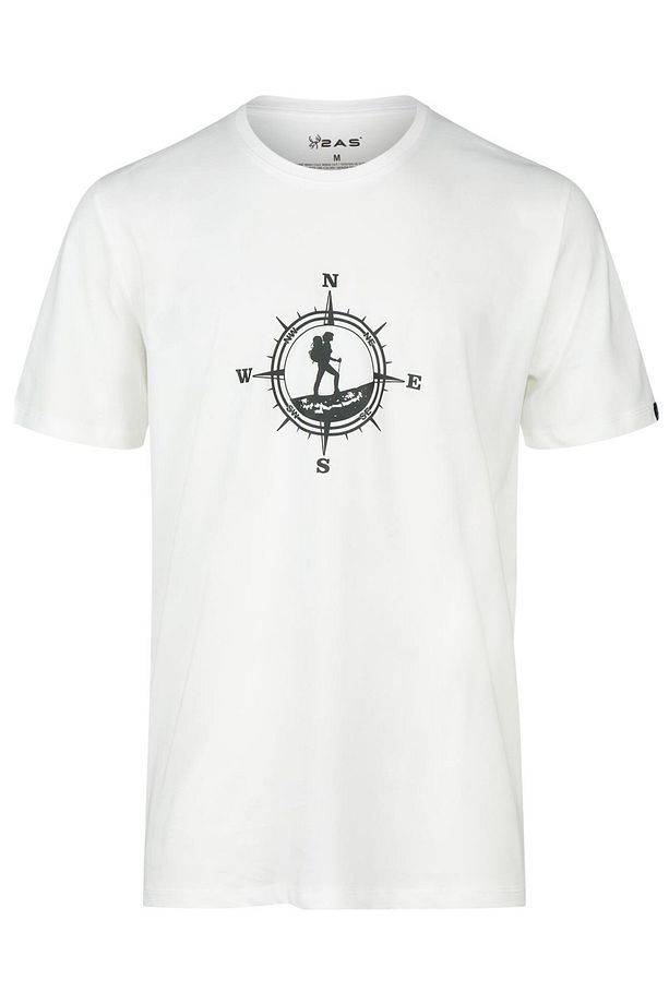 Alex Baskılı Erkek Sıfır Yaka T-Shirt - 1