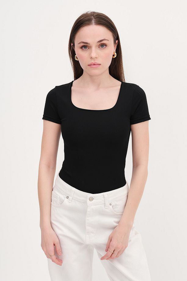 Kısa Kollu Bodysuit Z2034 - 6