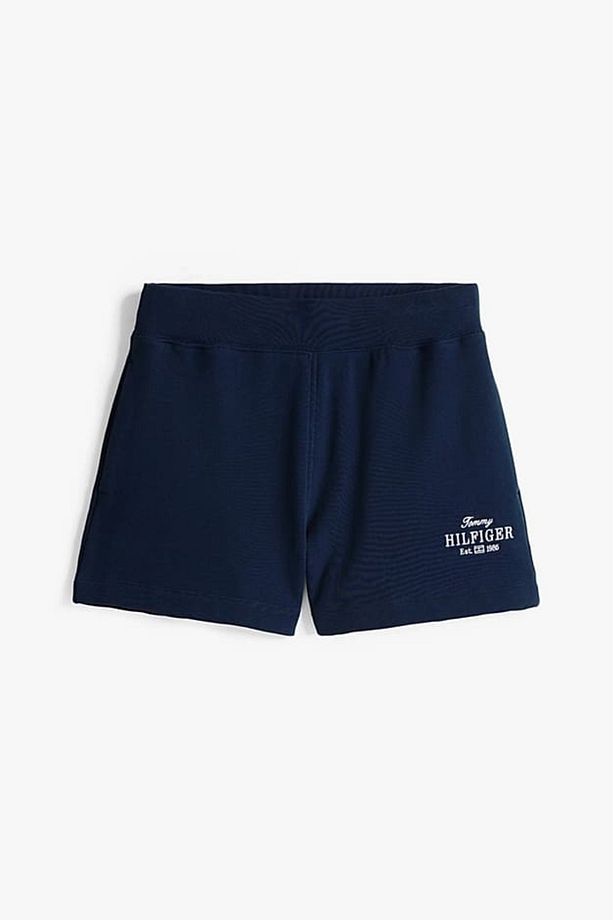 Kadın Th Regular Hilfiger Sweat Şort - Lacivert - 5