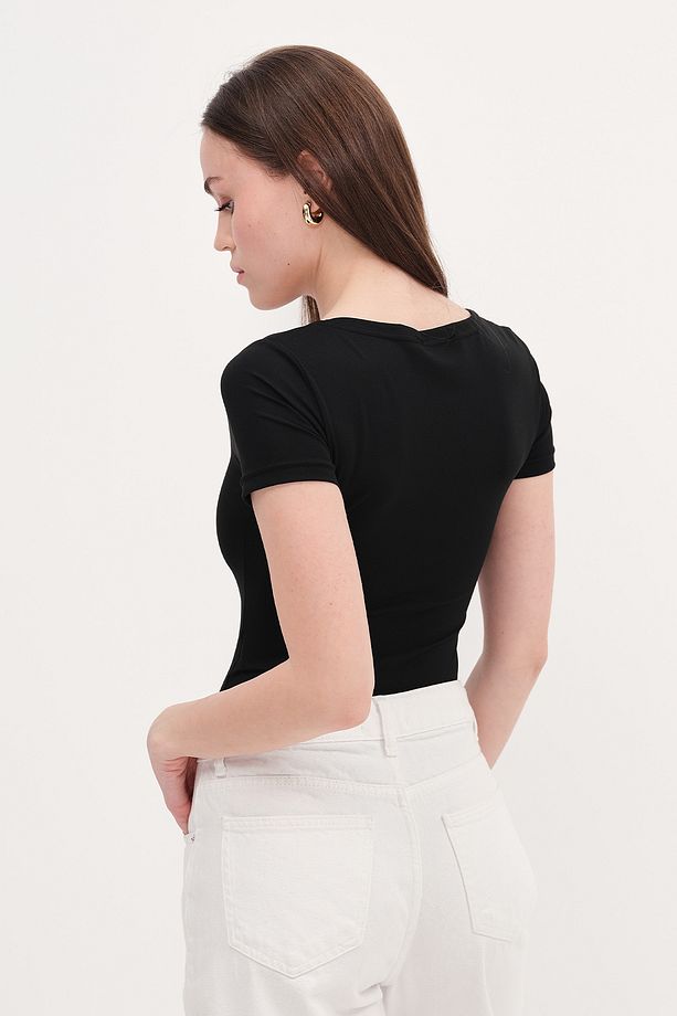 Kısa Kollu Bodysuit Z2034 - 5