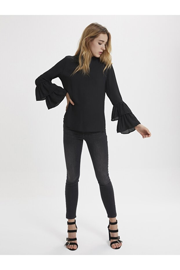 Regular Fit Kadın Bluz U.kol - 3