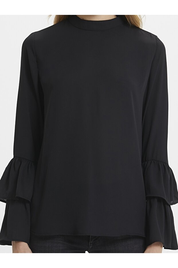 Regular Fit Kadın Bluz U.kol - 1