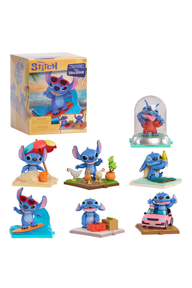 Disney Stitch Movie Time Collectible Figures 46109