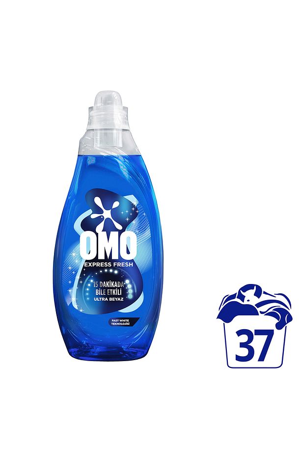 Express Fresh Ultra Beyaz Sıvı Çamaşır Deterjanı 1480 ml x1 - 1