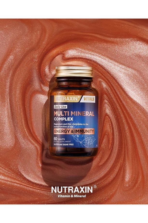 Multi Mineral Complex 60 Tablet Magnezyum, Kalsiyum, Çinko, Demir, İyot, Krom 2 adet - 4