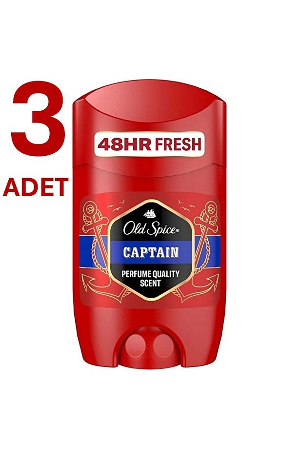 Roll-on Ve Stick Captain 50 Ml X3 Lü - 1