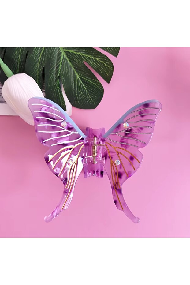 Bone Acetate Tocasik High Quality with Orange Butterfly Design
