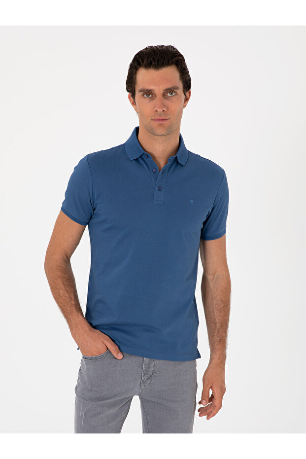 İndigo Slim Fit Basic Tişört 50300934-VR028 - 1