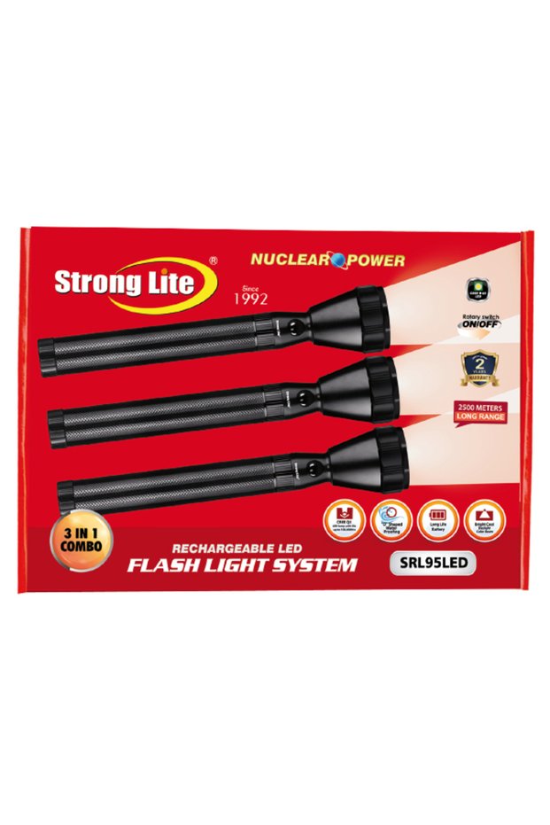 ضوء فلاش LED ثلاثي الوظائف - مجموعة SRL95LED