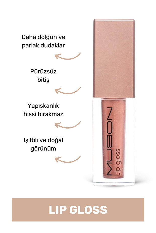 Lip Gloss Peach - 1