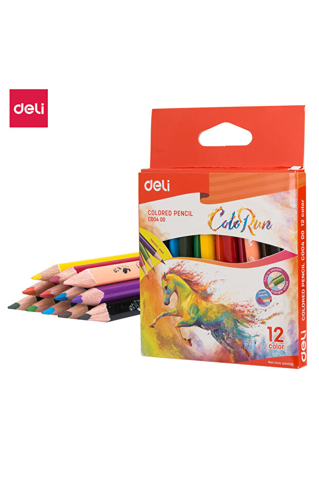 أقلام رصاص ملونة 12 لونًا EC00400 - 1