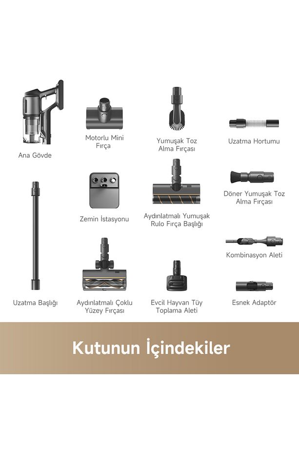 Dreame Z30 Kablosuz Dikey Süpürge - 8