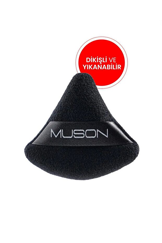 Powder Puff -Üçgen Yumuşak Pamuksu Pudra Süngeri - 3