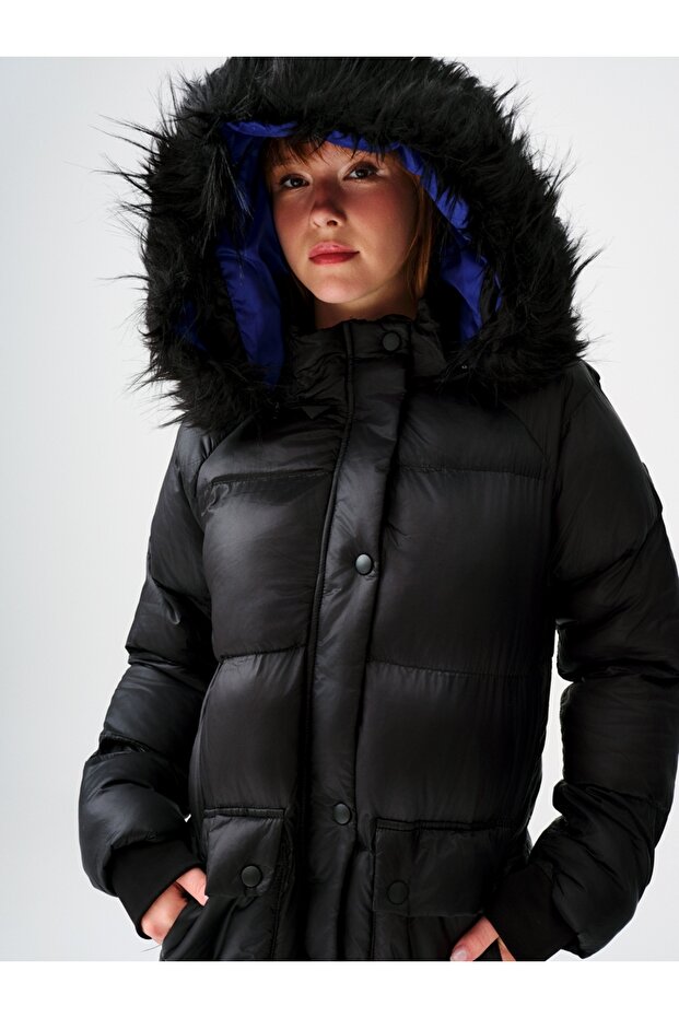 Regular Fit Kadın Kaban - 4