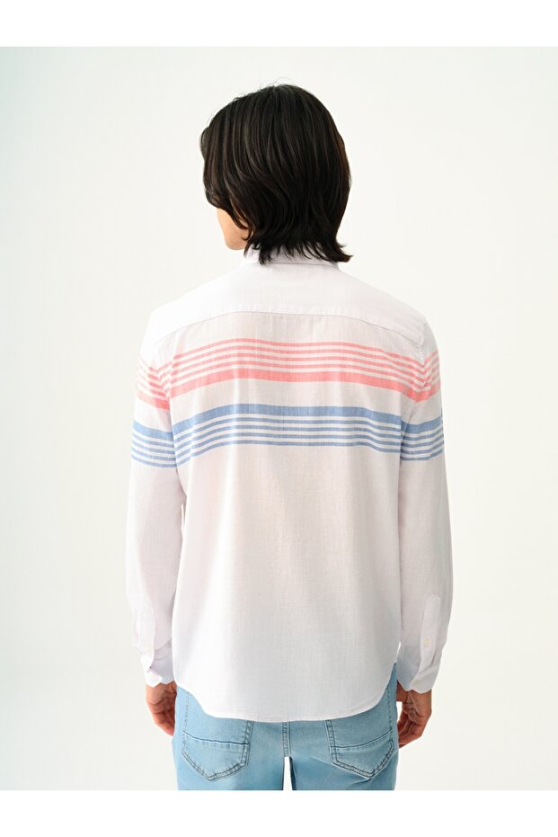 Regular Fit Erkek Gömlek U.kol - 3