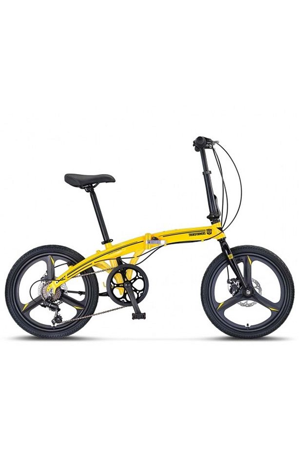 2032 20 TRANSFORMERS FOLDING ÜMİT BİSİKLET (SARI) - 1