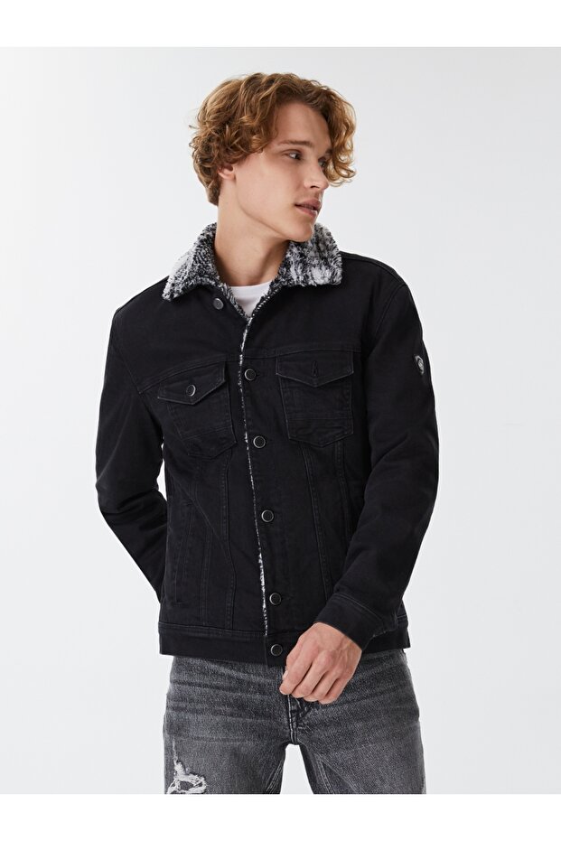 سترة رجالية ذات مقاس عادي - 1