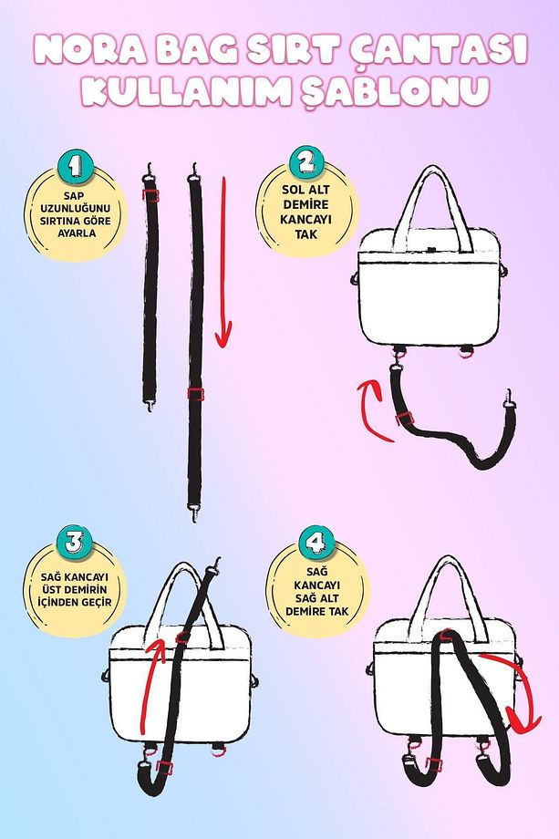 Nora Bag Mavi - 5