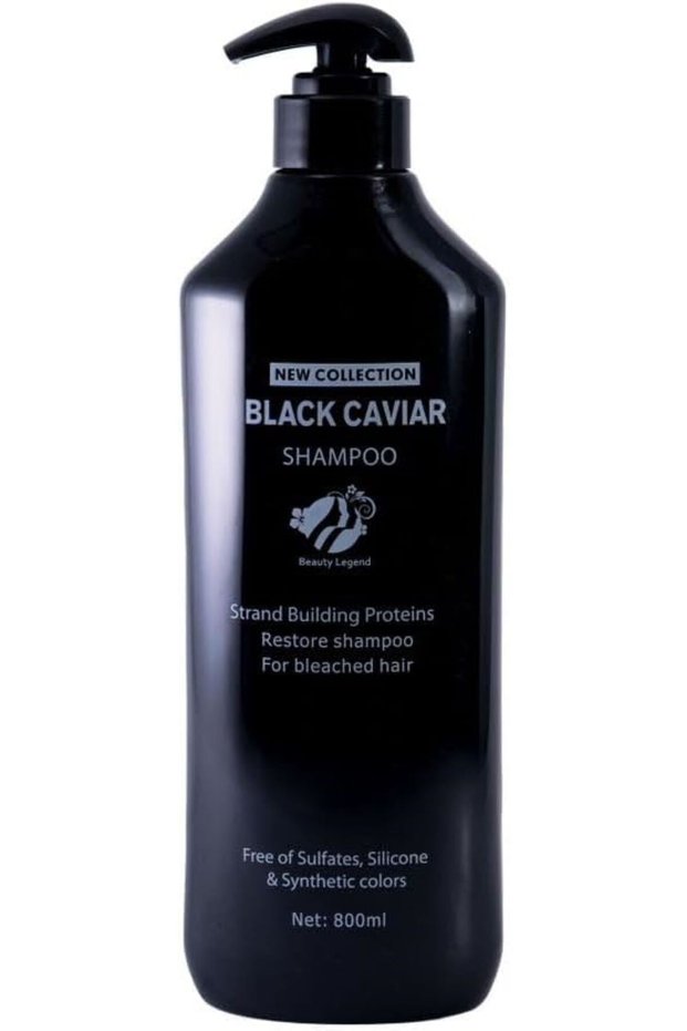 Black Caviar Black Hair Extract & Deep Nourishment Strength Healthy Hair Shampoo 800ml