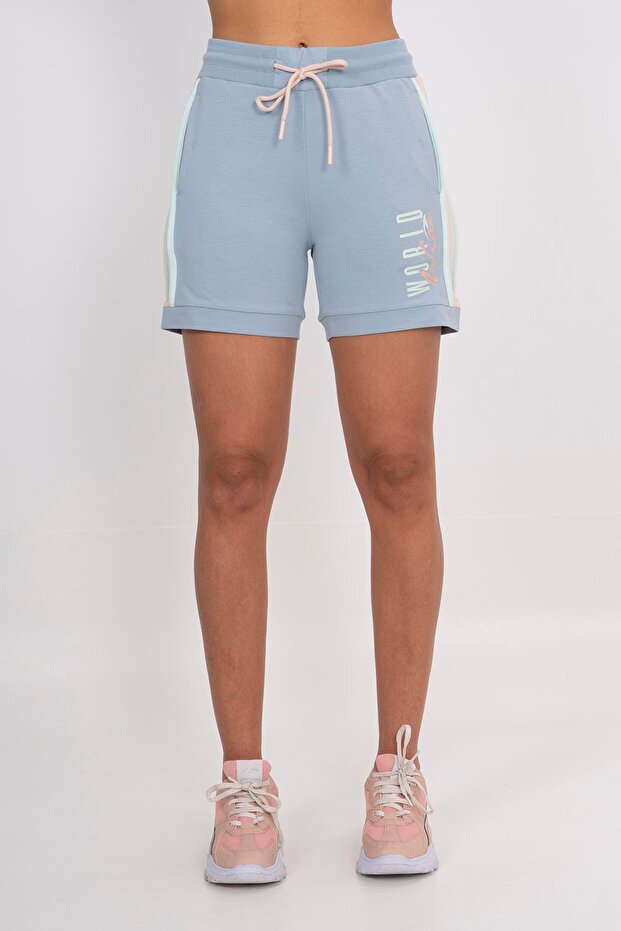Regular Women's Foggy Blue Shorts