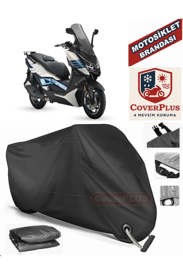 Black Lock Compatible Arora Chinf 318 Motor Tarpaulin Motorcycle Tarpaulin Cover Tent