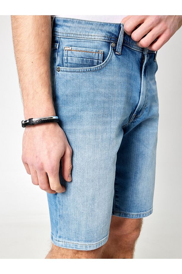 Slim Fit Erkek Şort - 1