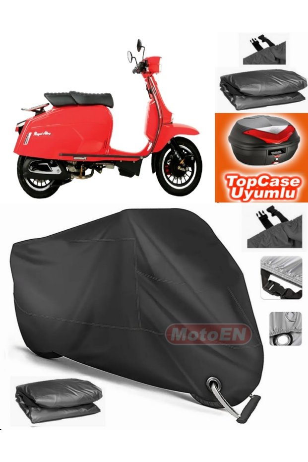 Black Lock Compatible Gp 300 S Lc Abs Tarpaulin Topcase Top Case Compatible Motor Tarpaulin