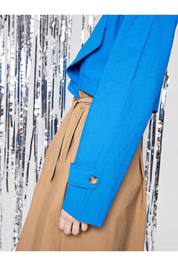 Regular Fit Kadın Trenchcoat - 4