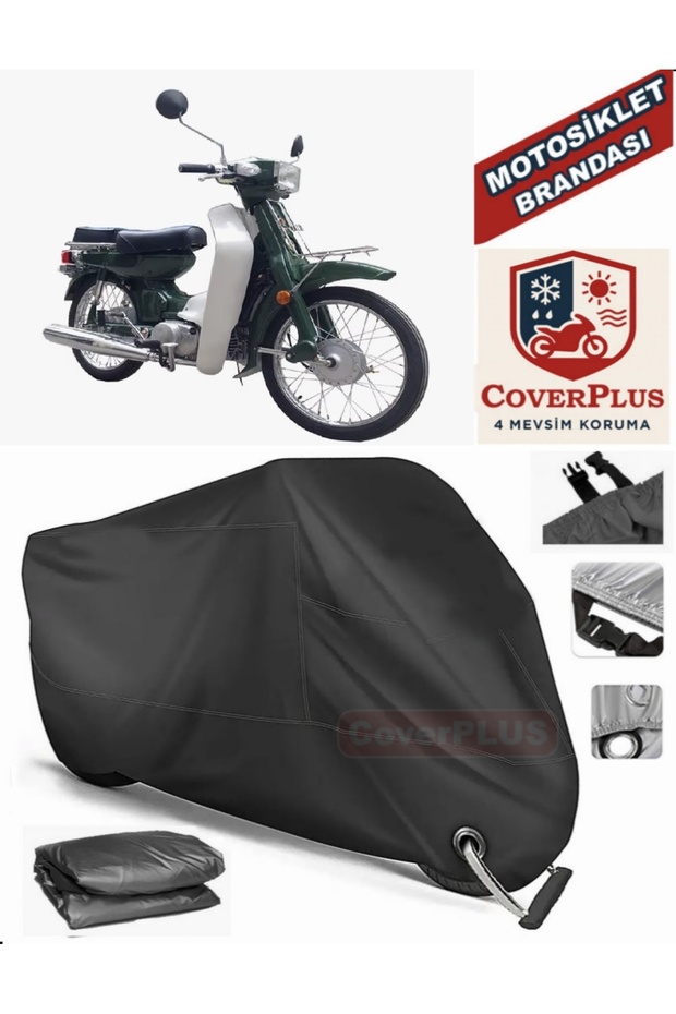 Black Lock Compatible Peugeot Cobra 105 Motor Tarpaulin Motorcycle Tarpaulin Cover Tent