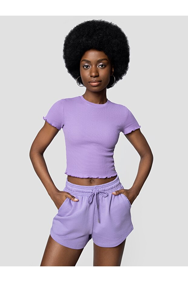 Slim Fit Kadın Tshirt K.kol - 1