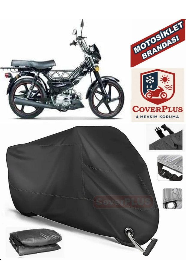Black Lock Compatible Falcon Flash 100 Motor Tarpaulin Motorcycle Tarpaulin Cover Tent