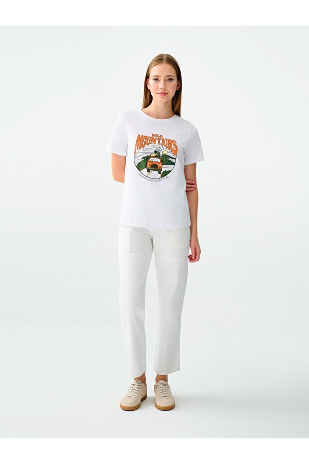 Regular Fit Kadın Tshirt K.kol - 2