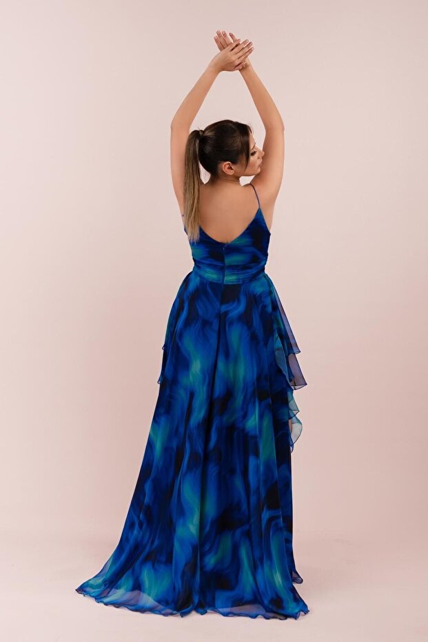 ELBİSE EMPIRME KATKAT Evafashion - 7