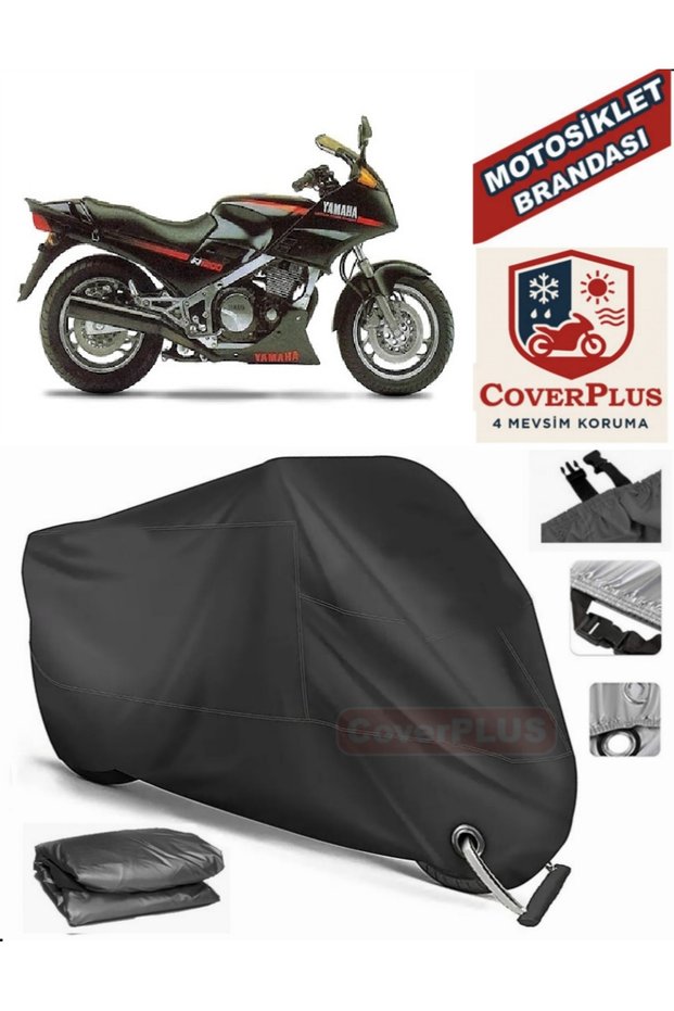 Black Lock Compatible Yamaha Fj 1200 Motor Tarpaulin Motorcycle Tarpaulin Cover Tent