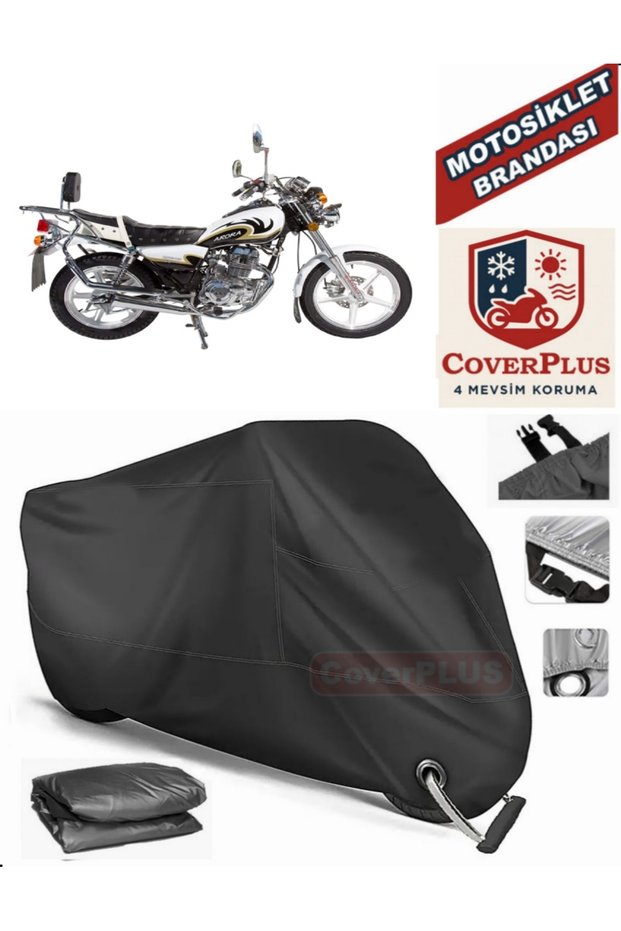 Black Lock Compatible Arora Ar 200-16C Jaguar Motor Tarpaulin Motorcycle Tarpaulin Cover Tent