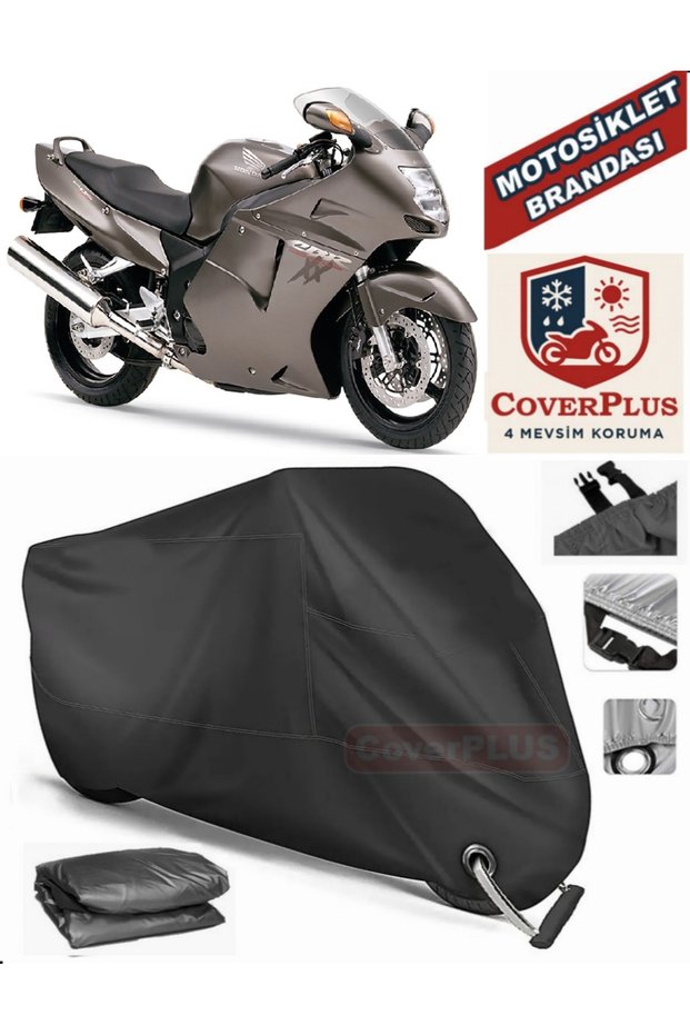 Black Lock Compatible Honda Cbr 1100 Xx Motor Tarpaulin Motorcycle Tarpaulin Cover Tent