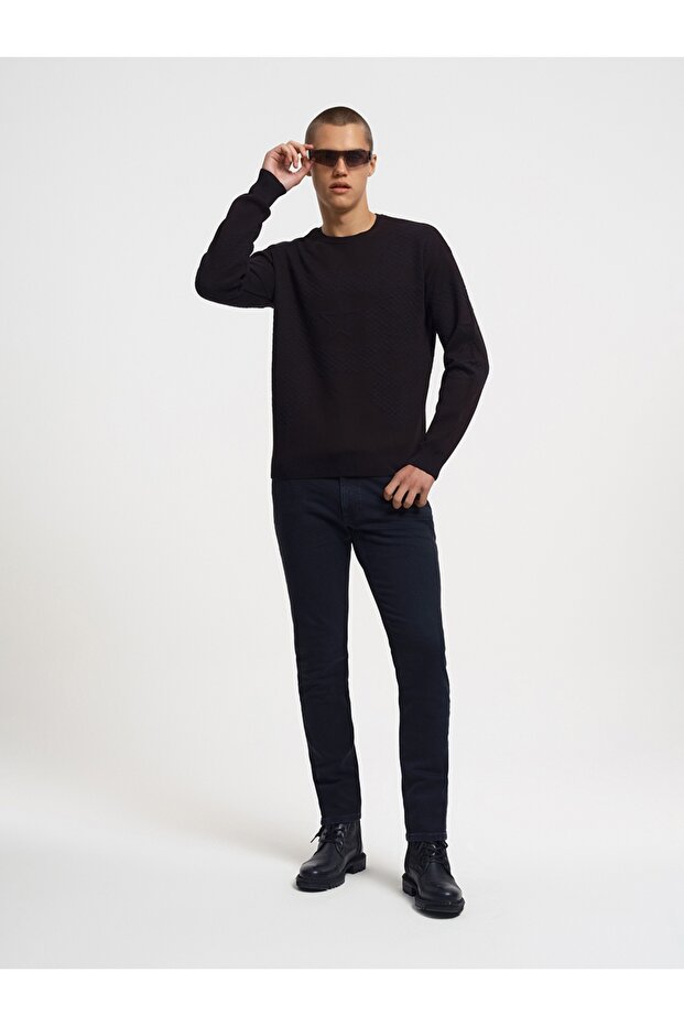 Oversize Fit Erkek Kazak - 4