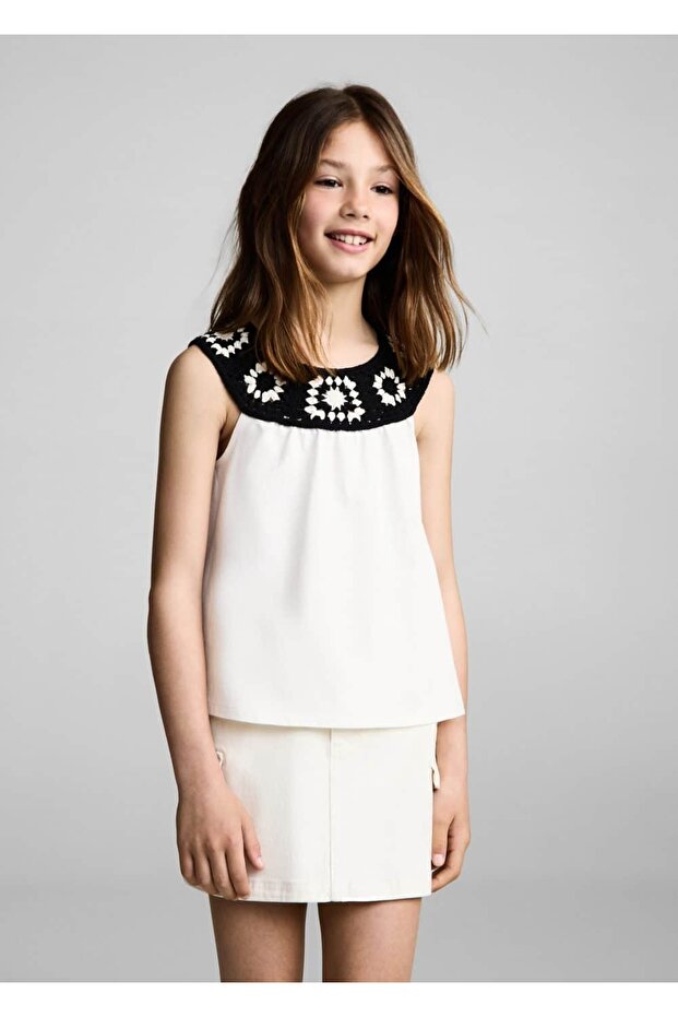 İşlemeli tişört - 1